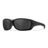Wiley X Lunettes Polarisantes Gravity Captivate Grey/Black Ops Matte Black Frame