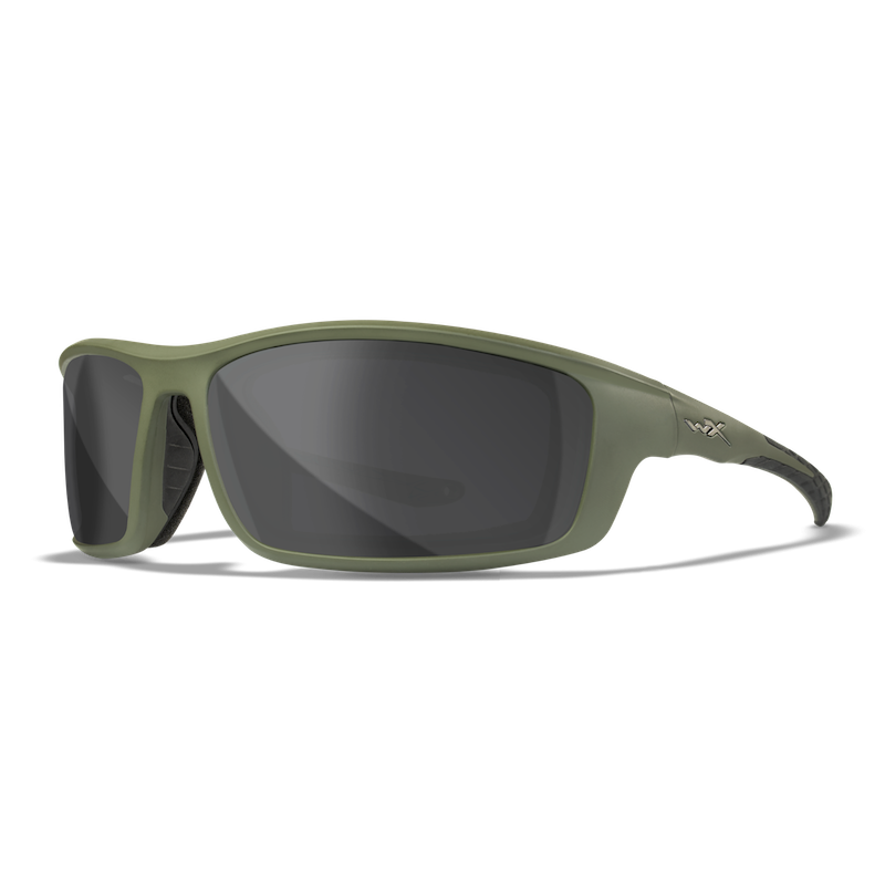 Wiley X Lunettes Polarisantes Grid Captivate Grey/Matte Utility Green Frame
