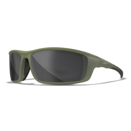 Wiley X Lunettes Polarisantes Grid Captivate Grey/Matte Utility Green Frame