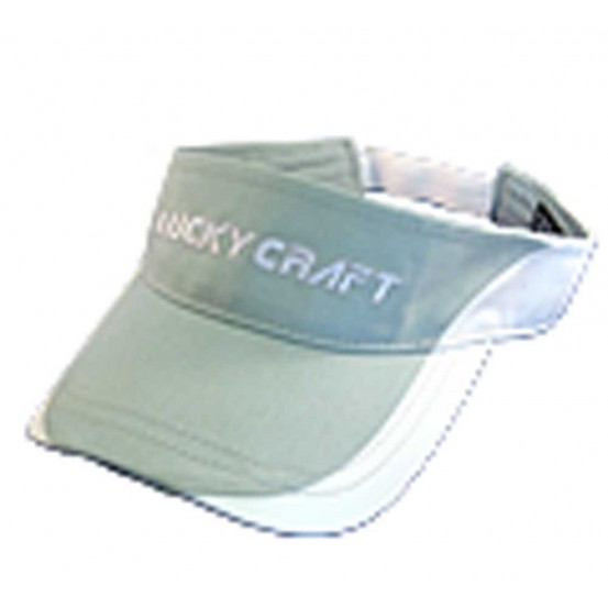 Lucky Craft Sun Visor Racing WhiteColor:LC Racing White