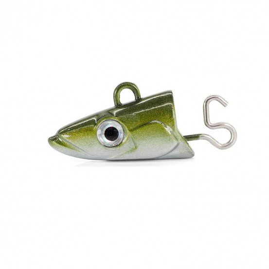 Cabezas de Plomo Fiiish Para Anguila NegraModelo:Shore - 8g - Caqui - 2pcs/pk - Anguila Negra 110mm