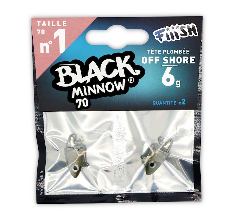 Fiiish Têtes plombées Pour Black Minnow - Imagen 9 de 35