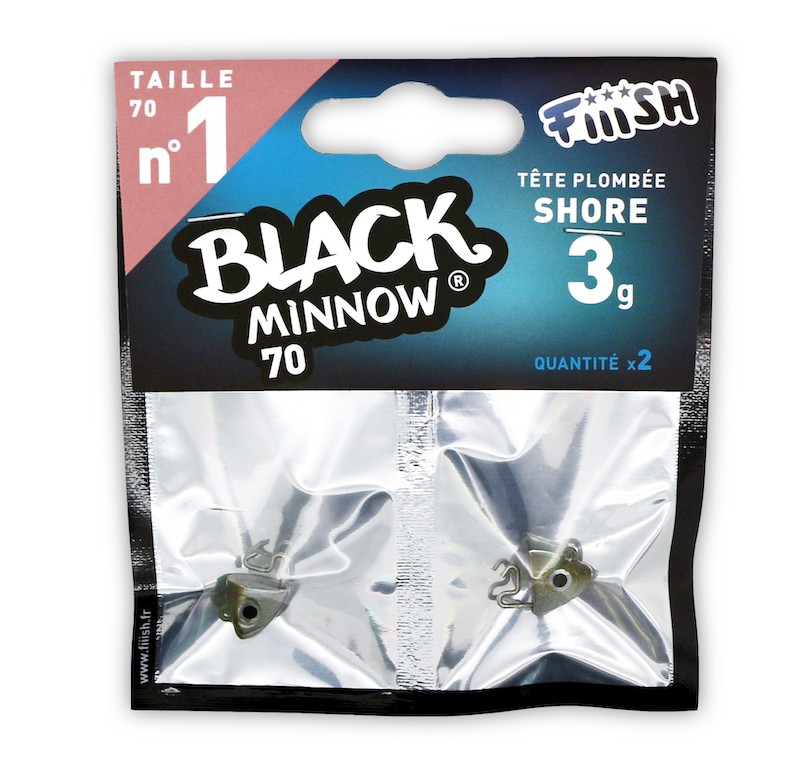 Fiiish Têtes plombées Pour Black Minnow - Imagen 11 de 35