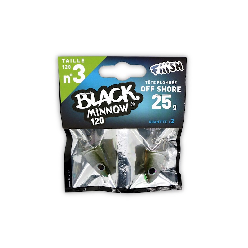 Fiiish Têtes plombées Pour Black Minnow - Imagen 16 de 35