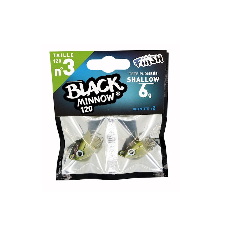 Fiiish Têtes plombées Pour Black Minnow - Imagen 17 de 35