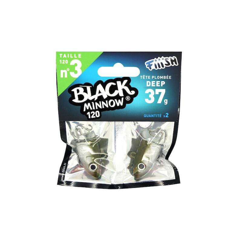 Fiiish Têtes plombées Pour Black Minnow - Imagen 21 de 35
