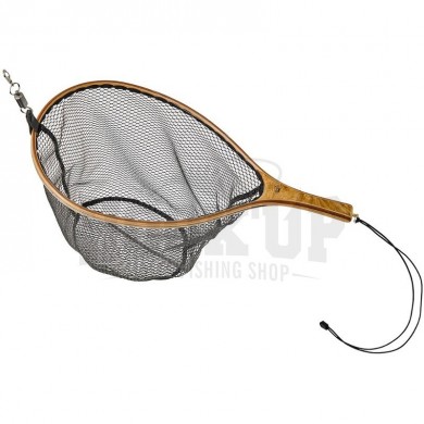 Illex stream master l red de aterrizaje de madera