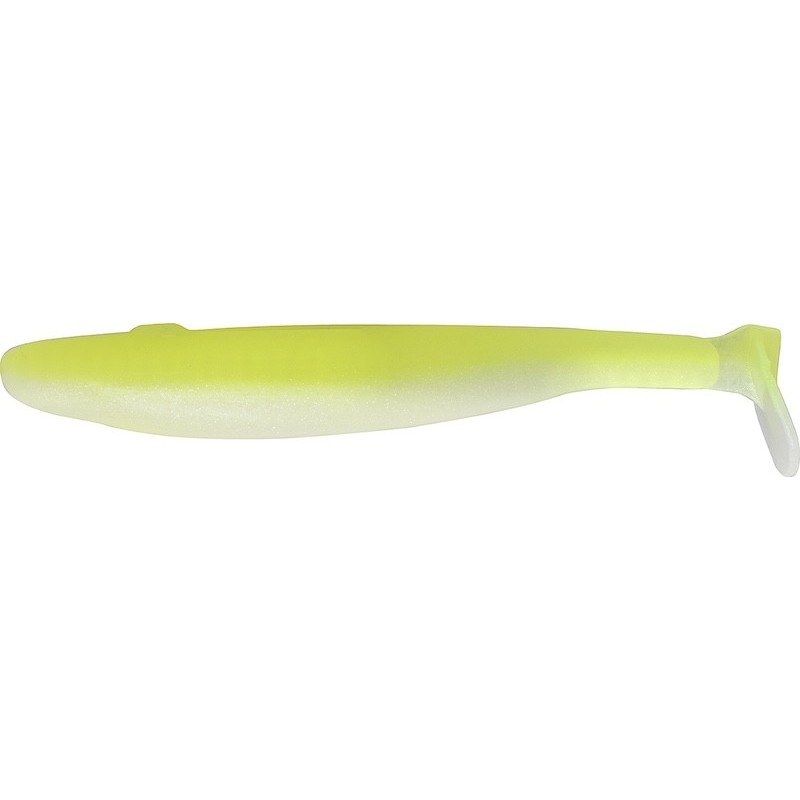 Gan Craft Bariki Shad 3.8"Color:10 KINOKUNI LEMON
