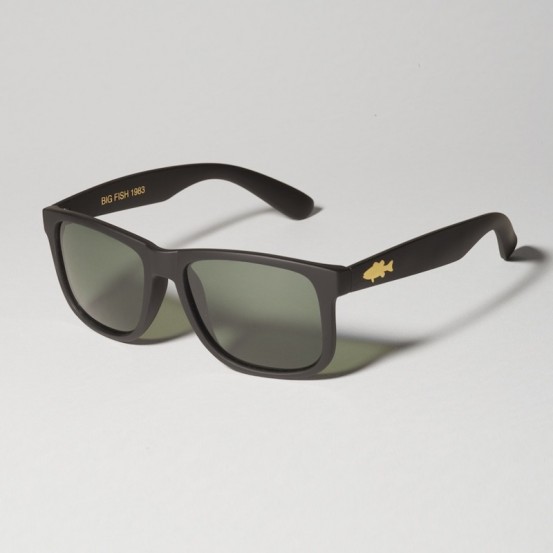 Big Fish 1983 Easy Fish Black Bass SunglassesModele:BLACK BASS GREEN