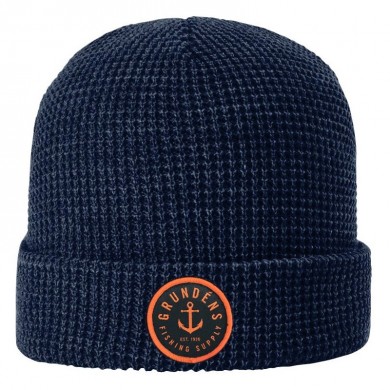 Grundens Anchor Waffle BeanieCouleurs:NAVY