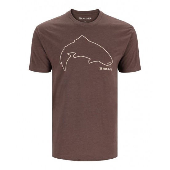 Simms Trout Outline T-Shirt