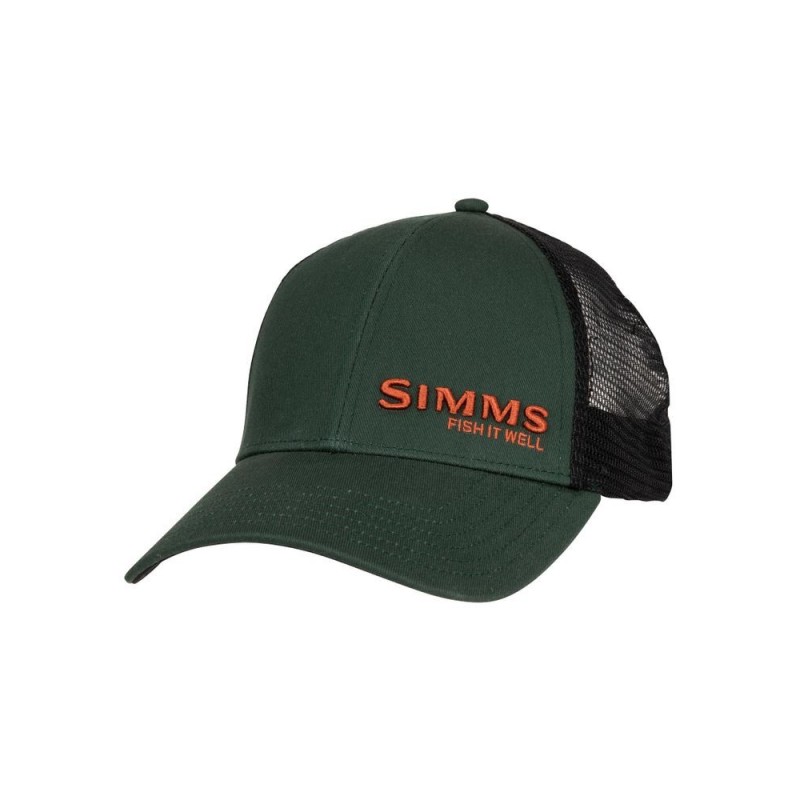 Simms Fish It Well Forever TruckerColor:Foliage