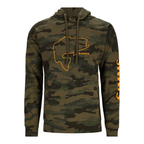 Simms Bass Outline Hoody