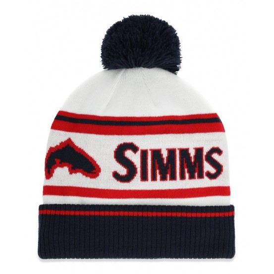 Simms Tip-Up Pom BeanieCouleurs:Americana