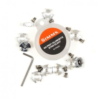 Simms G4 Pro AlumiBite Cleat - 10pcs/pkModel:G4 Pro AlumiBite Cleat - 10 pcs/pk Simms G4 Pro AlumiBite Cleat - 10pcs/pkModel:G4 Pro AlumiBite Cleat - 10 pcs/pk