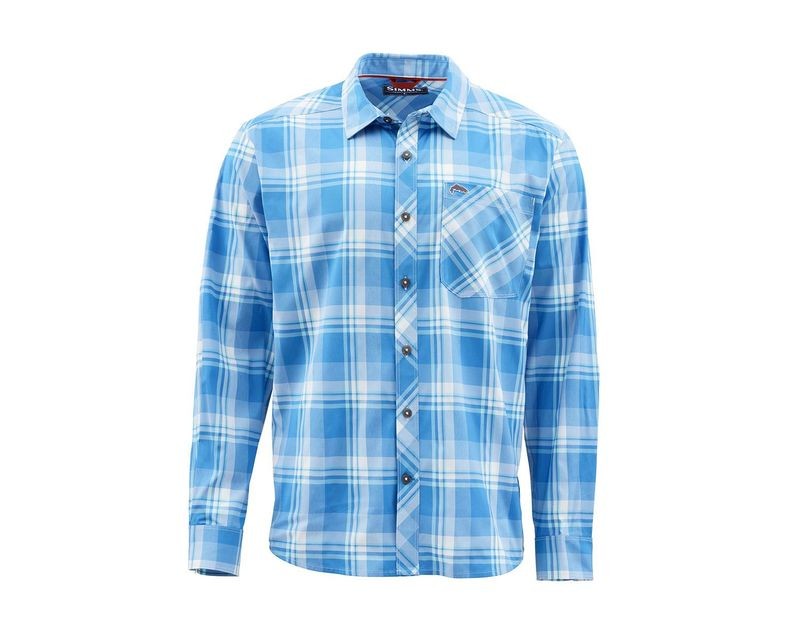 Simms Outpost Shirt Pacific Plaid XS - Imagen 3 de 3