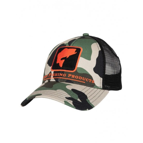 Simms Bass Icon TruckerCouleurs:Woodland Camo 