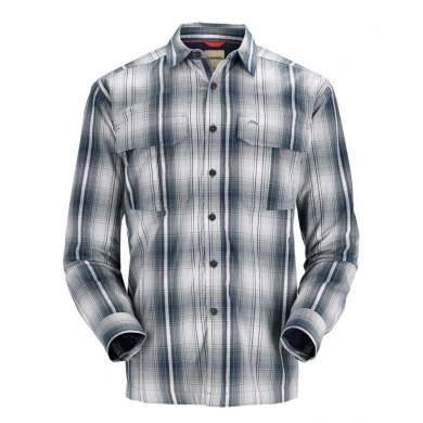 S - Navy Sterling Plaid