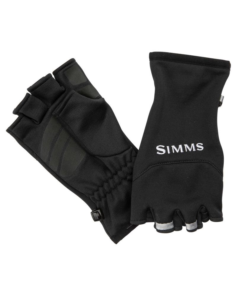 Simms Freestone Half Finger Black - Imagen 2 de 7
