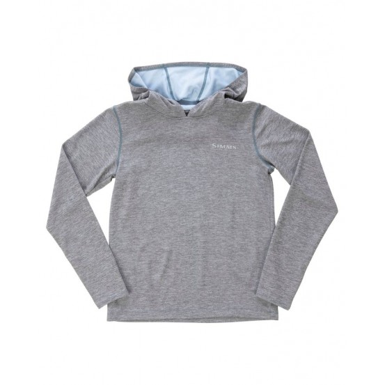Simms Kid's Bugstopper Hoody Steel Heather