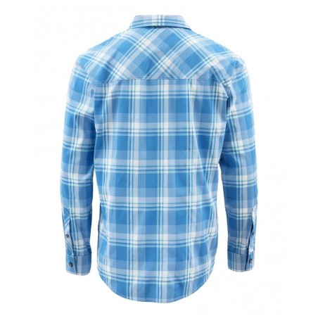 Simms Outpost Shirt Pacific Plaid XS