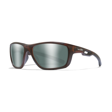 Wiley X Polarizing Goggles Aspect Platinium Flash/Matte Demi Frame
