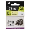 Daiwa 3 Way Black Swivel - 15pcs/pk