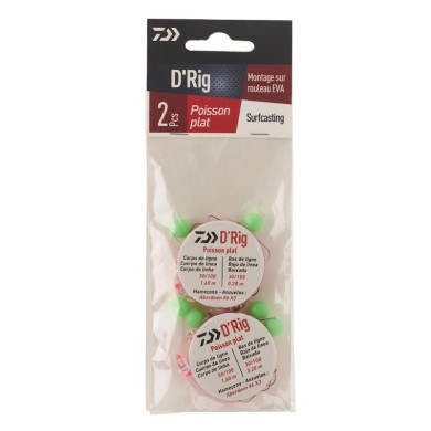 Daiwa Montages Poissons Plats