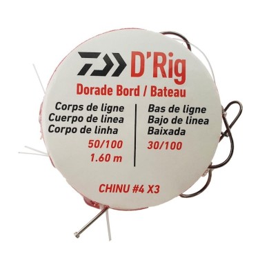 Daiwa Bream y montajes de barco