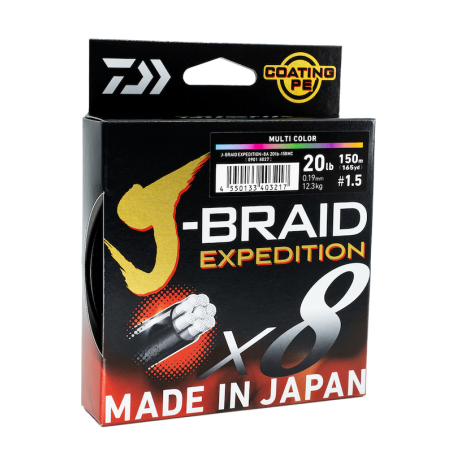 Daiwa J Braid X8 Expedition