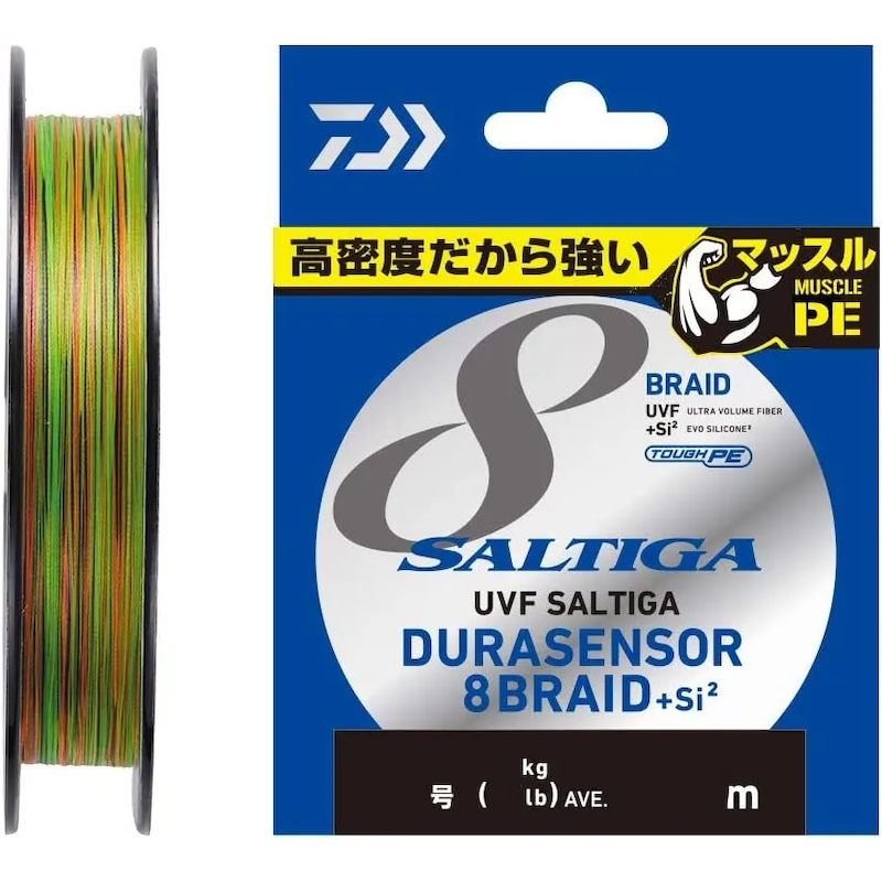 Daiwa Saltiga Durasensor 8 Braid Multicolor