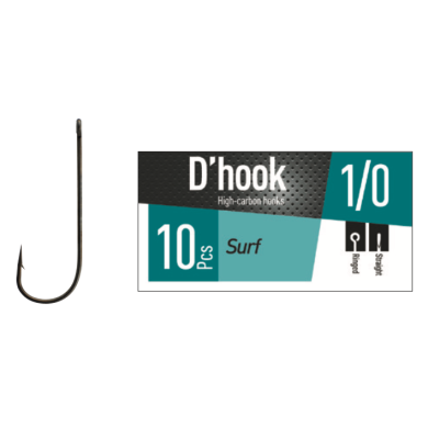 Daiwa D Hook Surf - 10pcs/pk