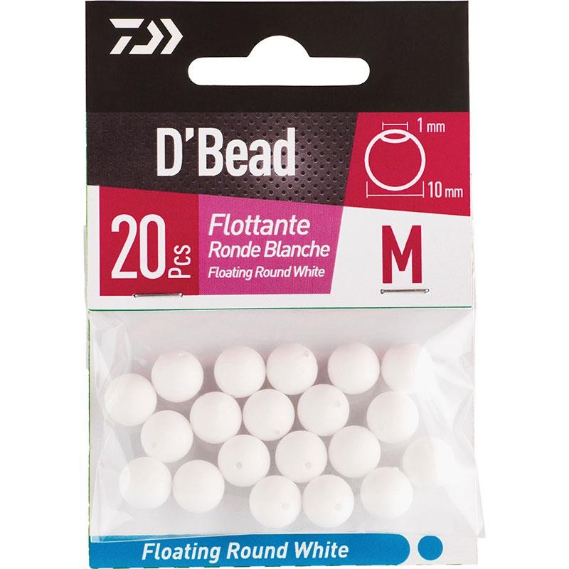Daiwa Perles Flottantes Rondes - 20pcs/pk - Imagen 2 de 7