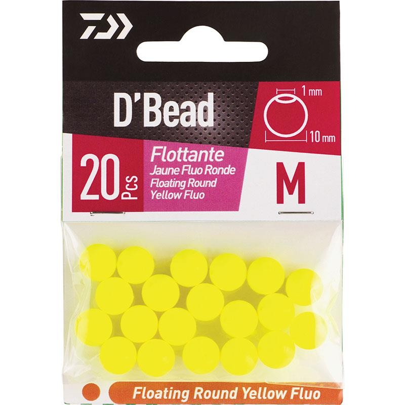 Daiwa Perles Flottantes Rondes - 20pcs/pk - Imagen 6 de 7