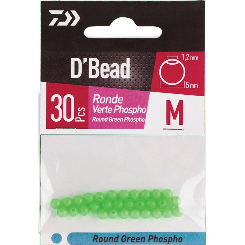Daiwa Perles Rondes - 30 piezas/paquete - Imagen 14 de 15