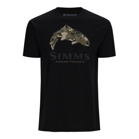 Simms Trout Regiment Camo Fill T-Shirt