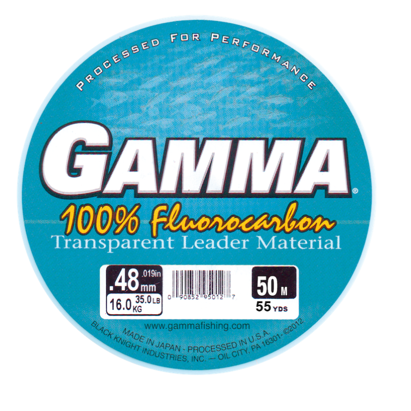 Gamma Fluorocarbon Leader Clear