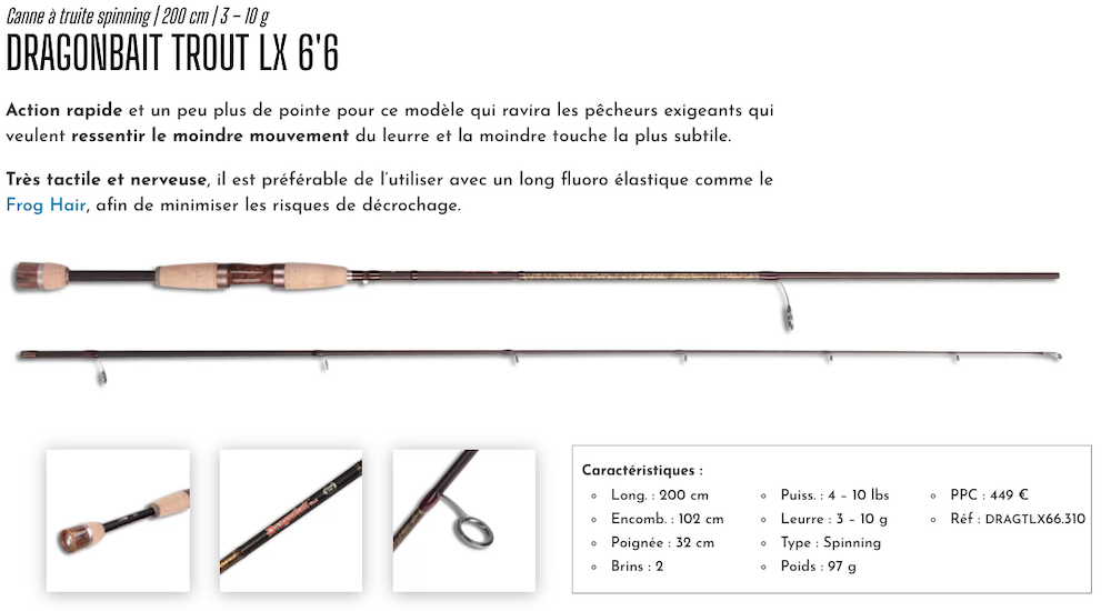 Smith Dragonbait Trout LX - Picture 13 of 14