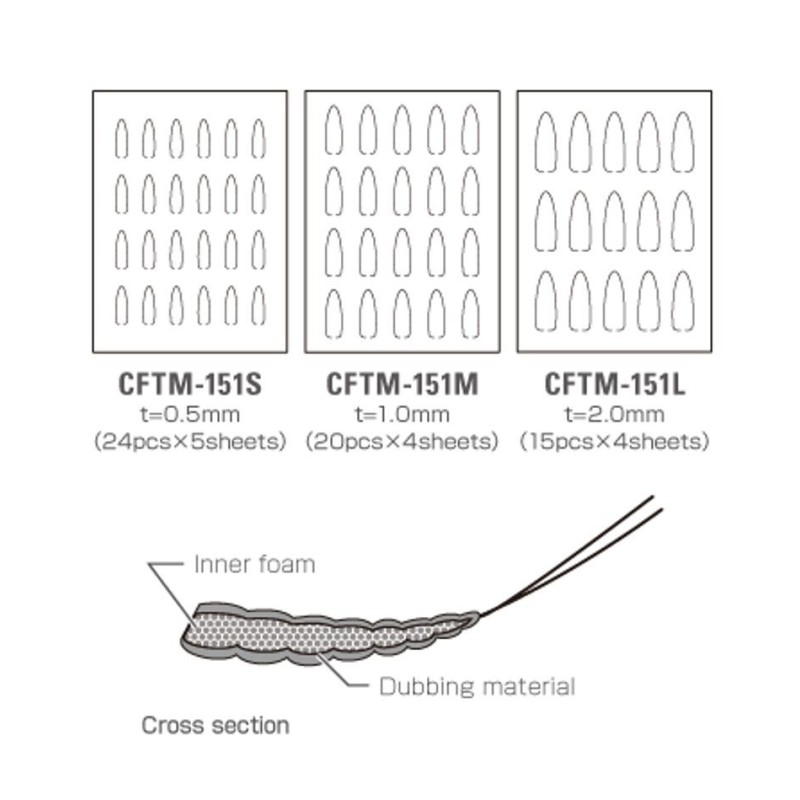 C&F Design Extend Body Inner Foam