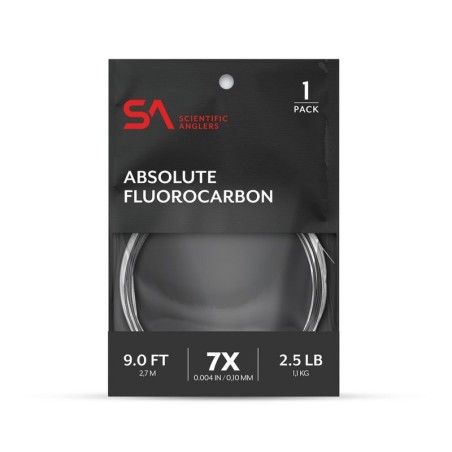 Scientific Anglers Absolute Fluorocarbon Leader - 1pc/pk