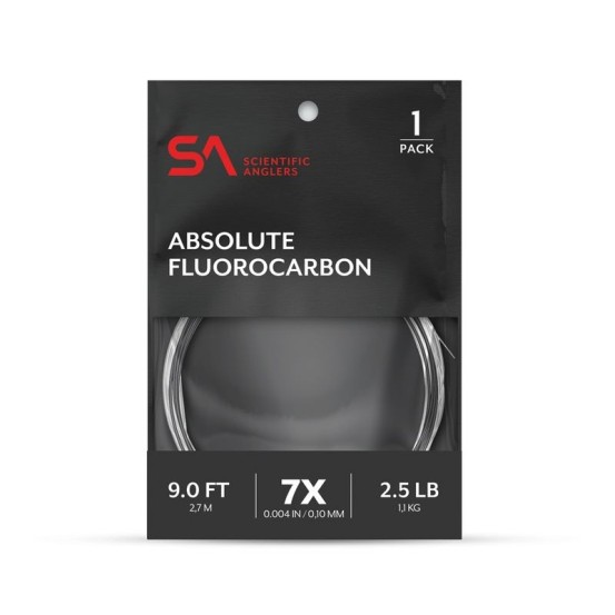 Scientific Anglers Absolute Fluorocarbon Leader - 1pc/pk