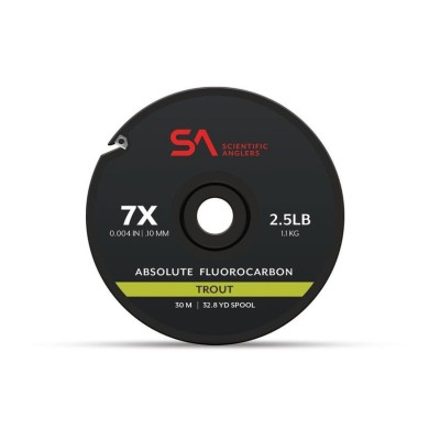 Scientific Anglers Absolute Fluorocarbon Trout Tippet Scientific Anglers Absolute Fluorocarbon Trout Tippet