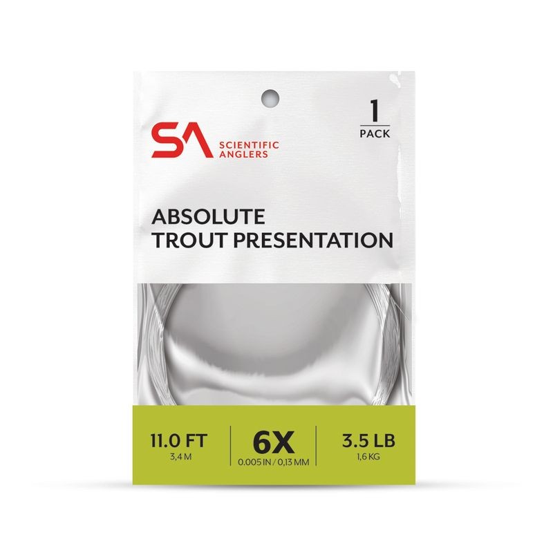 Scientific Anglers Absolute Trout Presentation Leader - Imagen 13 de 13