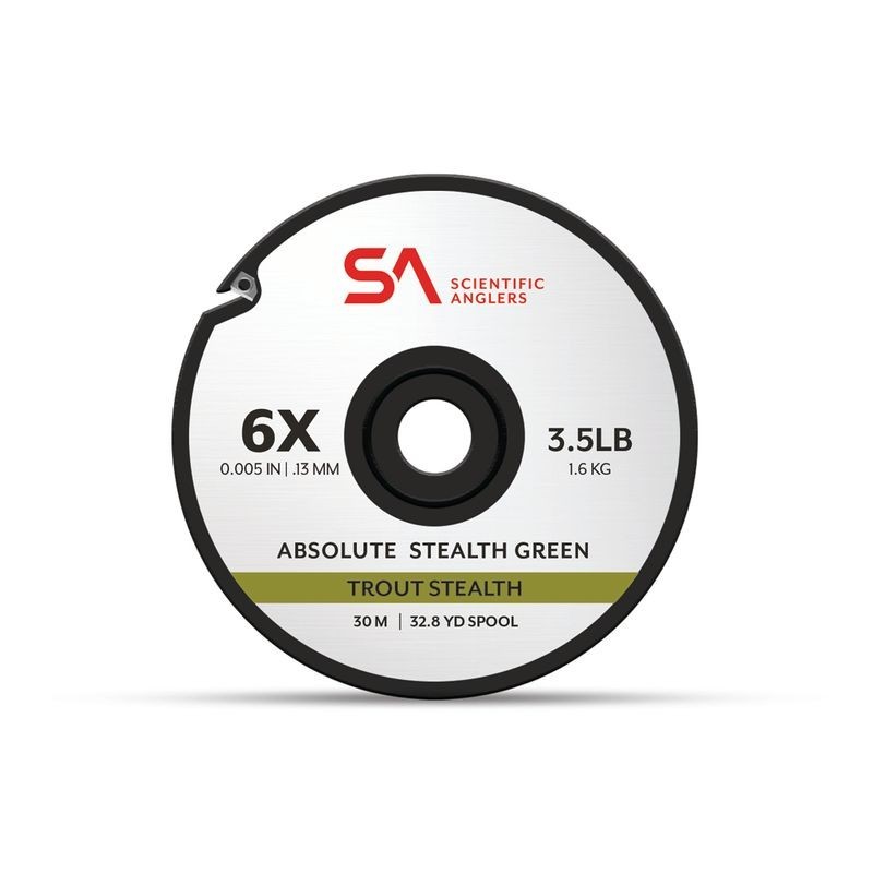 Scientific Anglers Absolute Trout Stealth Tippet - 30m