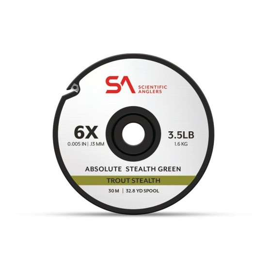 Scientific Anglers Absolute Trout Stealth Tippet - 30m