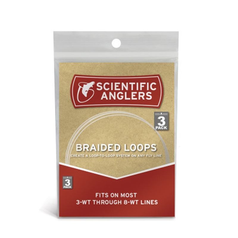 Scientific Anglers Braided Loops - 3pcs/pk