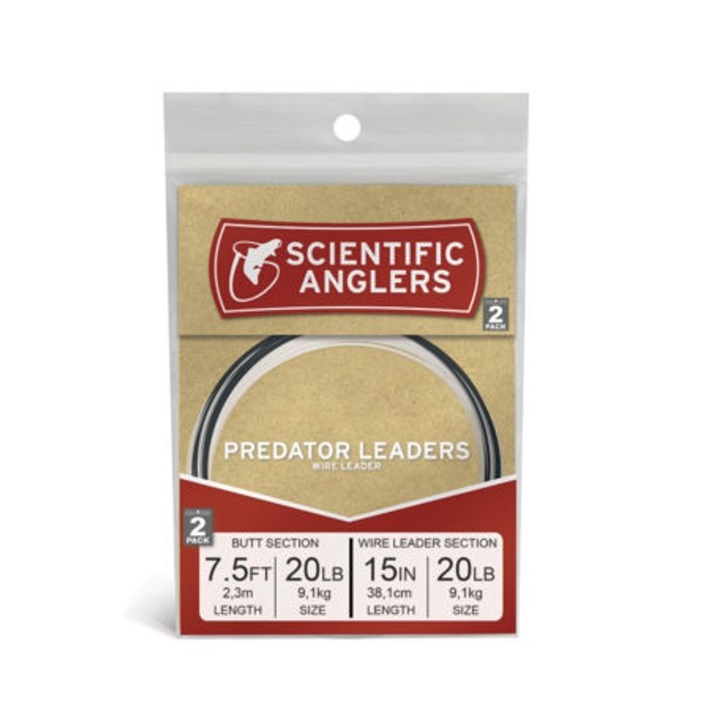Scientific Anglers Predator Leader - 2pcs/pk