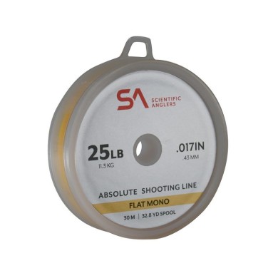 Scientific Anglers Absolute Shooting Line Flat Mono