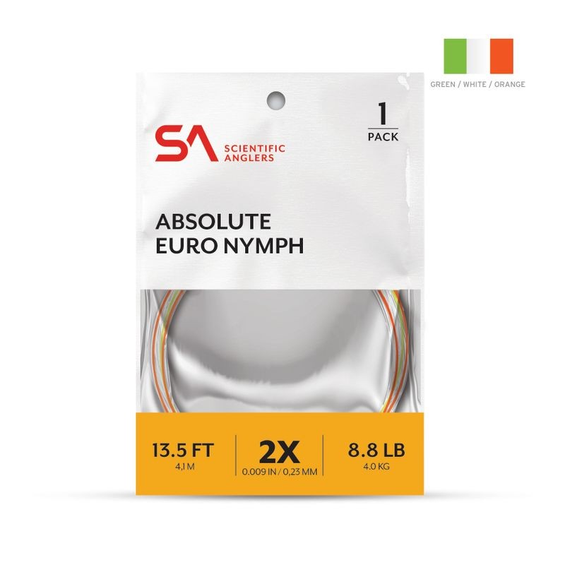 Scientific Anglers Absolute Euro Nymph Leader - 1 pieza/paquete - Imagen 5 de 8