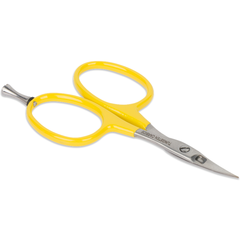 Loon Outdoors Tungsten Carbide Curved Micro Tip Scissors